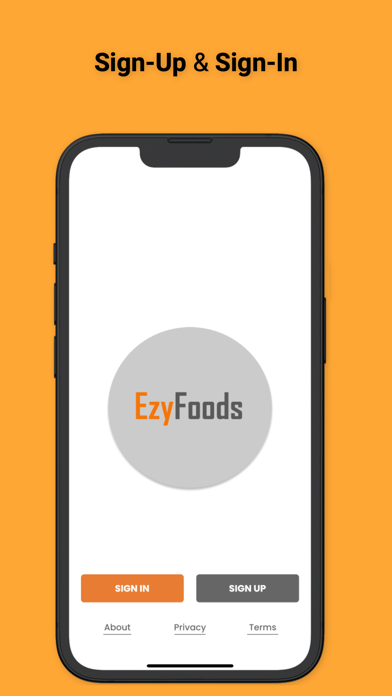 EzyFoods Screenshot