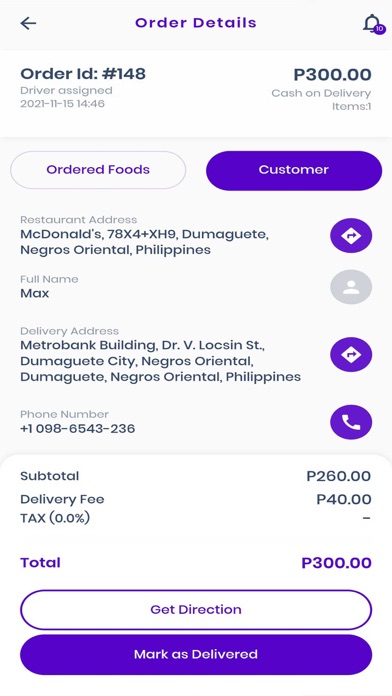 foodninja driver Screenshot