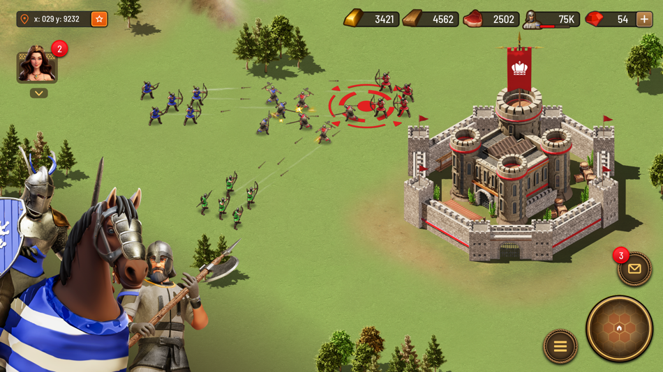 #2. Age of Monarchy (iOS) 由: ATOMGAMES
