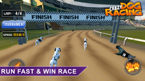 Crazy Dog Racing -Dog Games screenshot