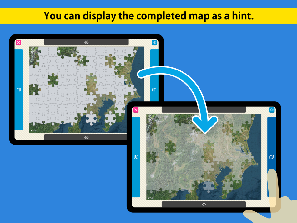 #3. Jigsaw Map (iOS) 由: Kouichi INAFUKU