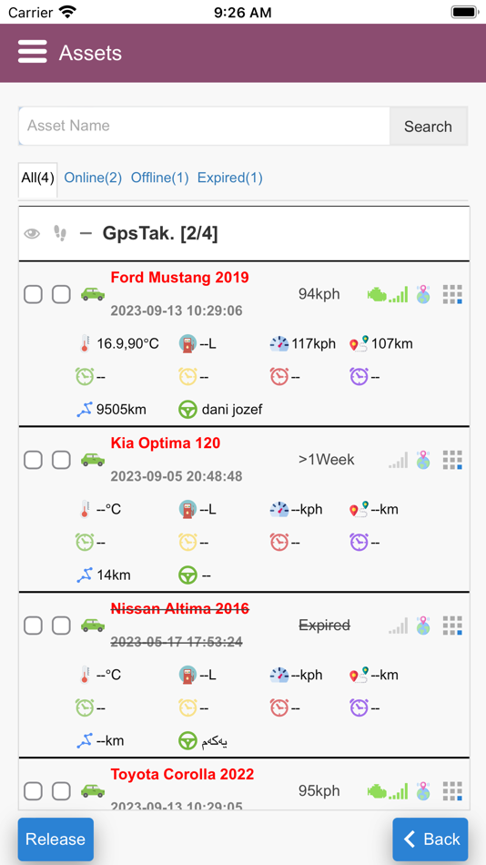 #1. GPSTAK (iOS) By: Ahmed Reda