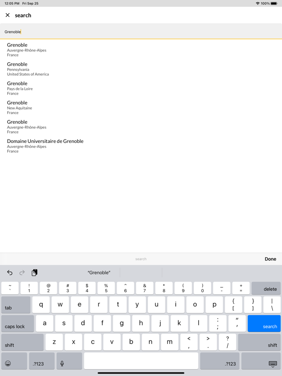 Screenshot #5 pour OSS Weather