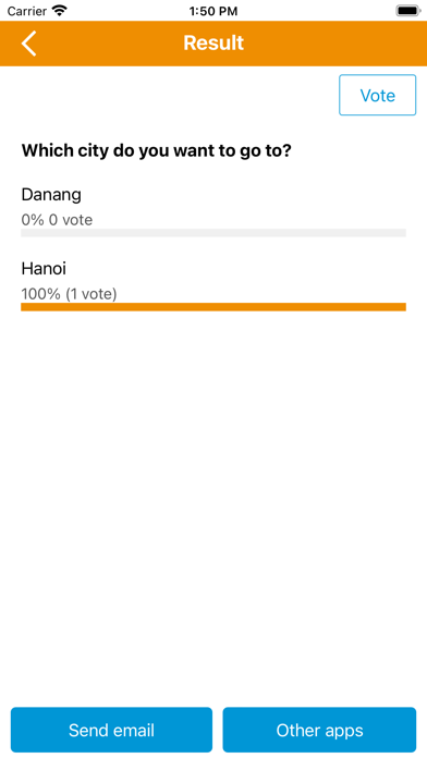 ZingPoll Screenshot
