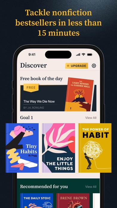 Screenshot #2 pour Microreads - Books in 15min