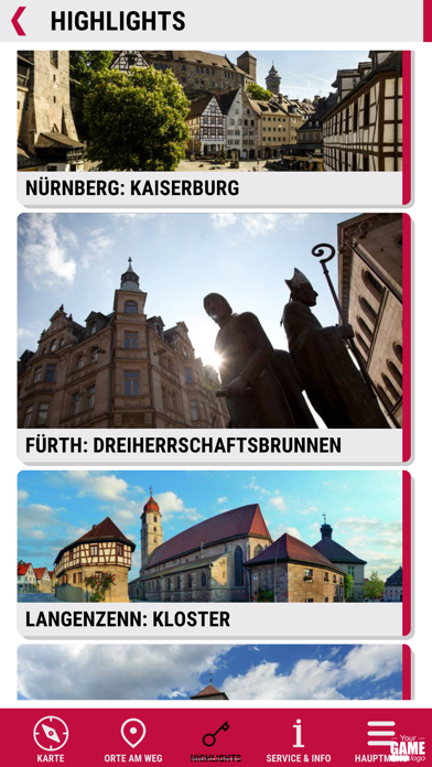 ErlebnisRadweg Hohenzollern Screenshot