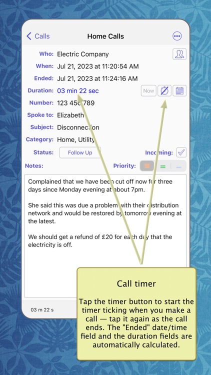 PhoneLog for iPhone & iPad screenshot-3