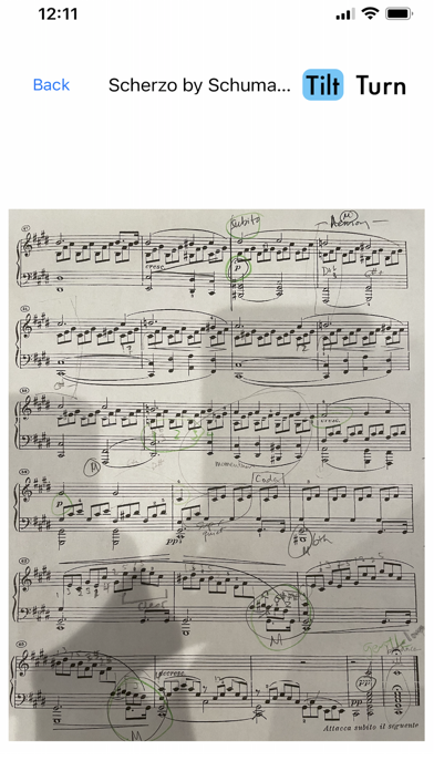 MusiGo - Music Page-Turning Screenshot