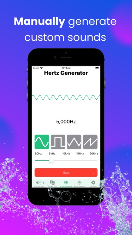 Clear Sonic Wave Sound App