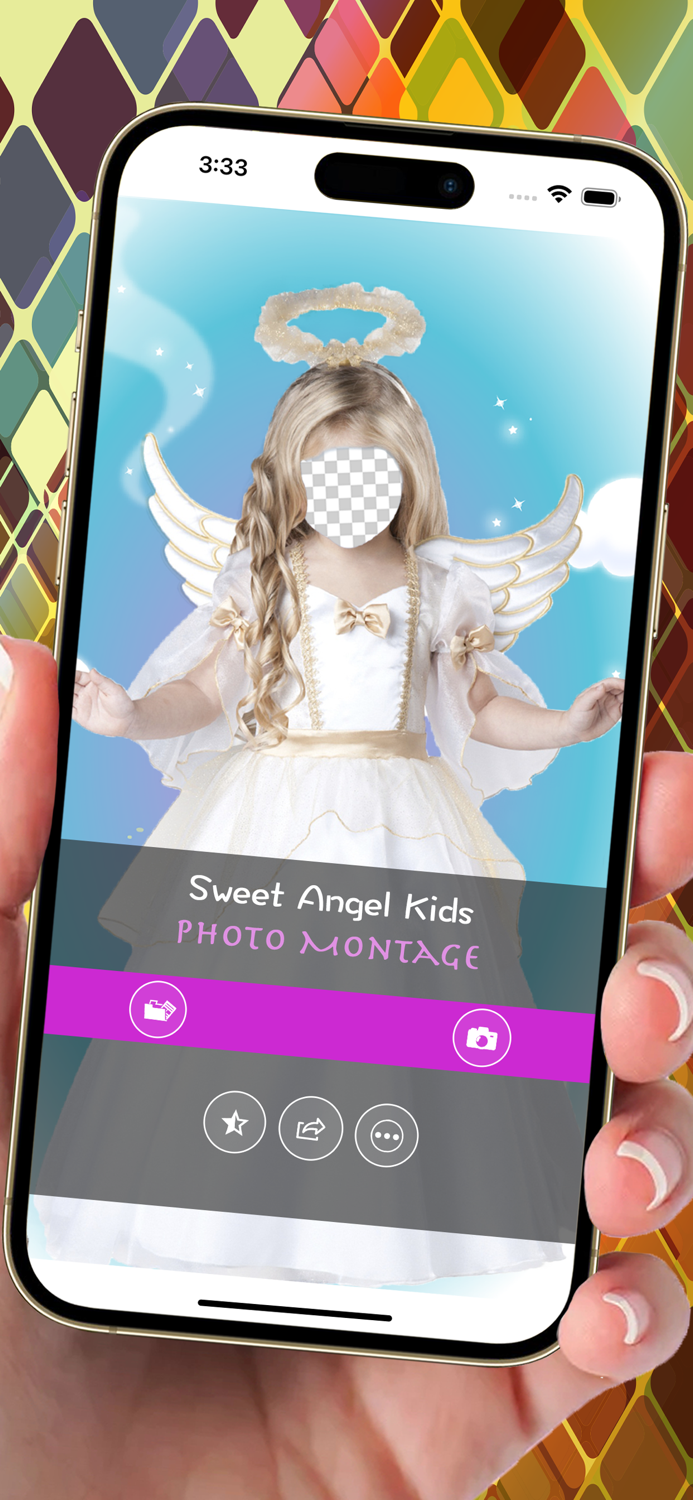 Sweet Angel Kids Photo Montage