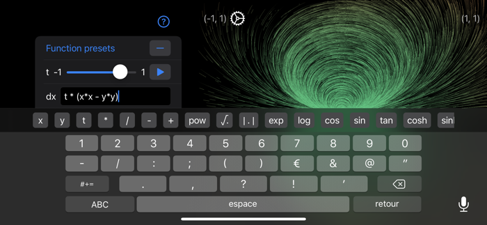 Vector Field Particle Flow