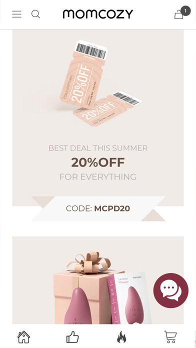 Shop Momcozy Screenshot