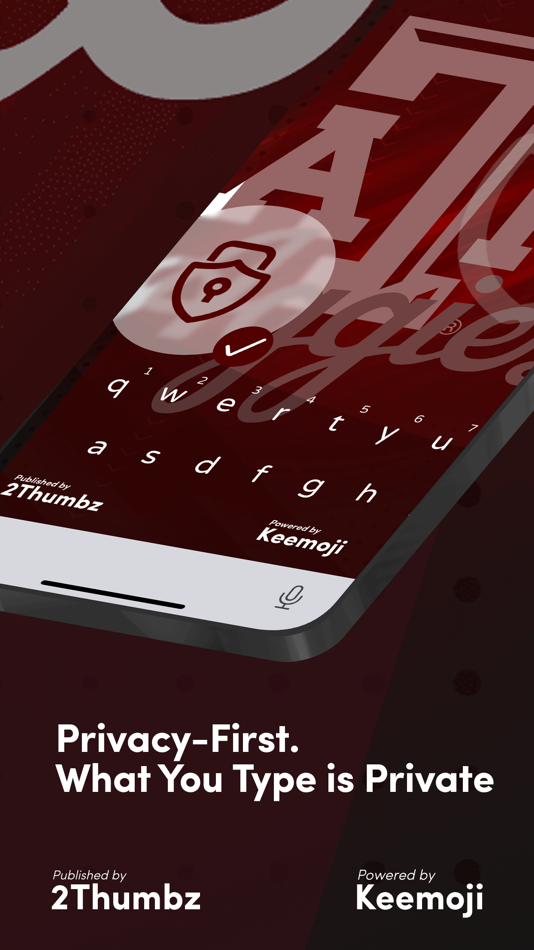 #7. Texas A&M Official Keyboard (iOS) By: 2ThumbZ Entertainment