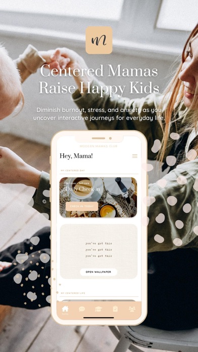 The Modern Mamas Club App Screenshot