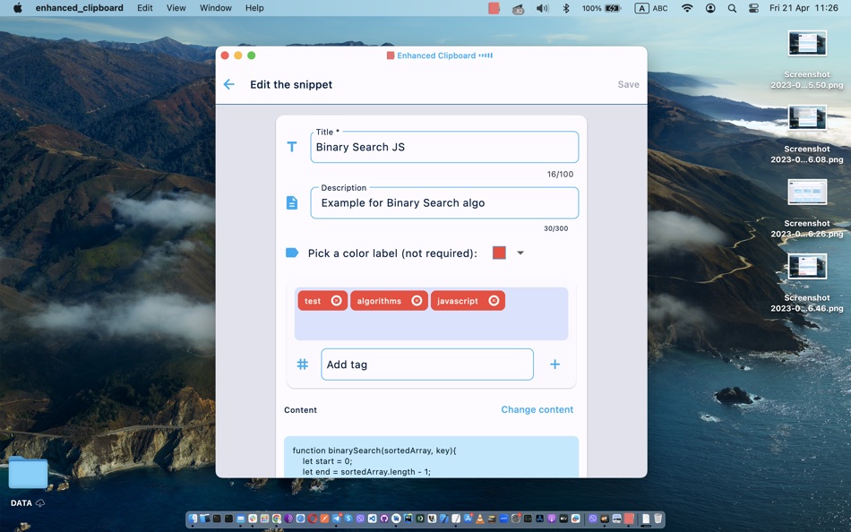 #5. Enhanced Clipboard (macOS) 由: Onix-Systems, LLC