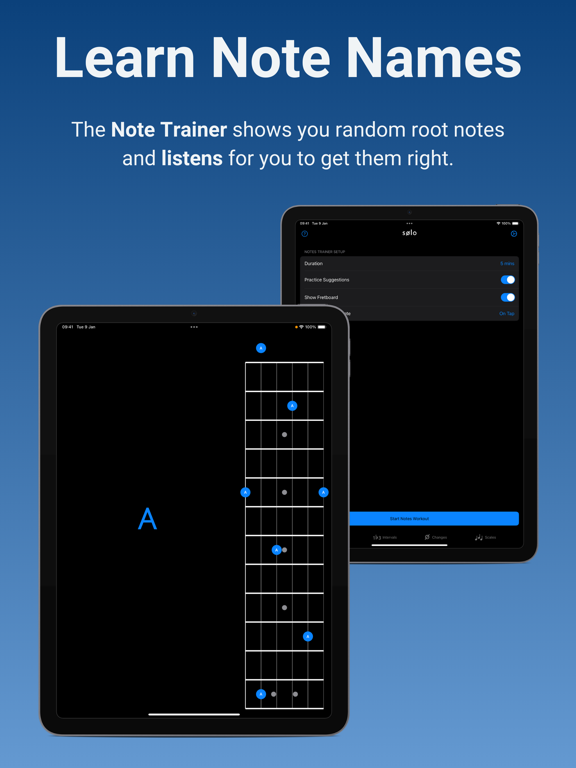 Screenshot #6 pour Solo - Fretboard Visualization