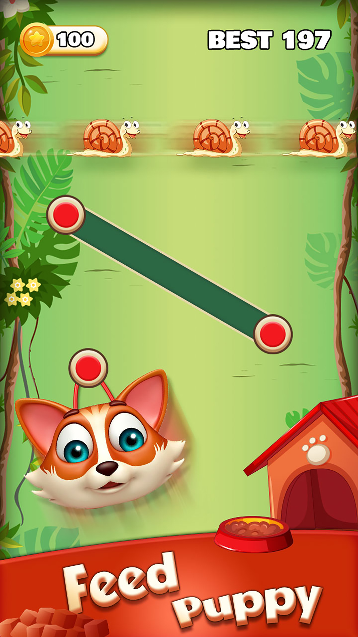 Slingshot Puppy: Flying Arcade