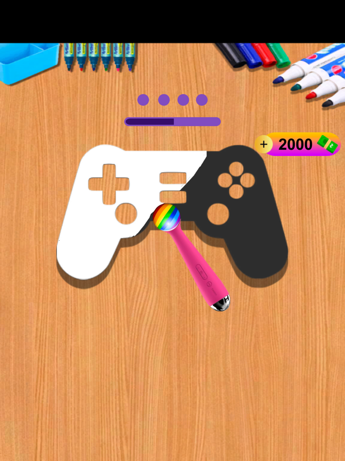 Diy Joystick Spray Paint Art