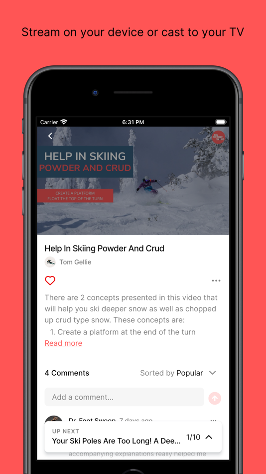 #3. Big Picture Skiing (iOS) 由: Big Picture Skiing Pty Ltd