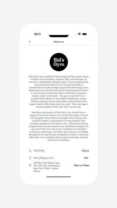 Sid's Gym Screenshot