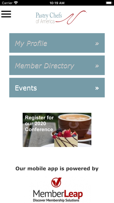 Pastry Chefs of America Screenshot