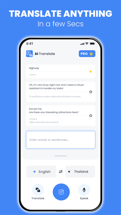 AITranslate: Text, Photo&Voice Screenshot