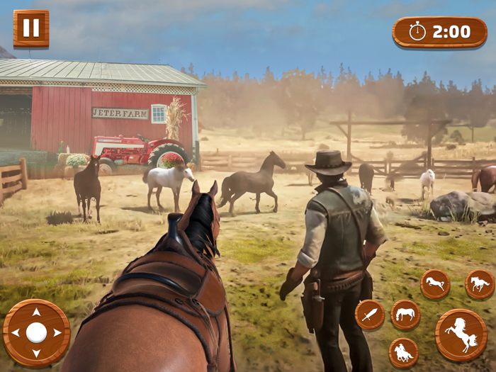 Wild Horse Simulator Jungle 3D