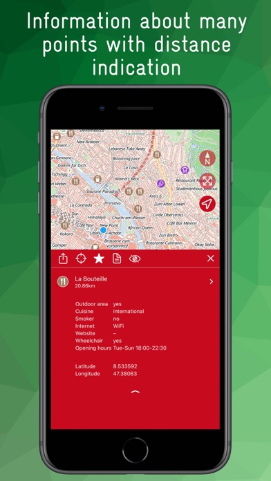 Zurich Offline Map Screenshot