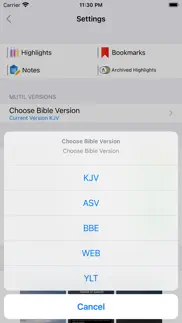 holybible k.j.v. pro iphone screenshot 4