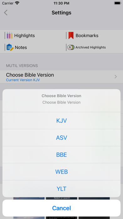 HolyBible K.J.V. Pro Screenshot