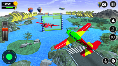 飛行機シミュレータ飛行機ゲーム Flight Sim 3Dのおすすめ画像3