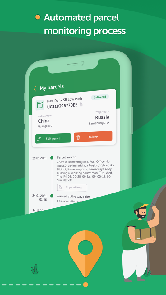 #4. Check Parcel (iOS) 由: WebInvest SIA