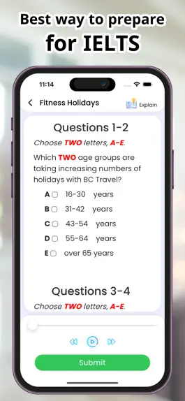 Game screenshot IELTS Prep Assistant apk