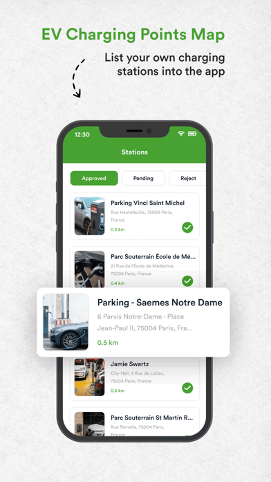 EV Charging Stations Near me Screenshot
