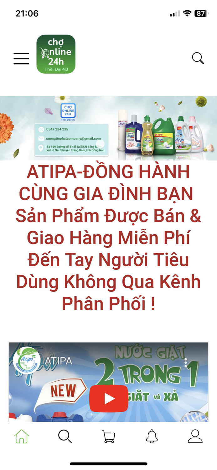 App Chợ Online 24h