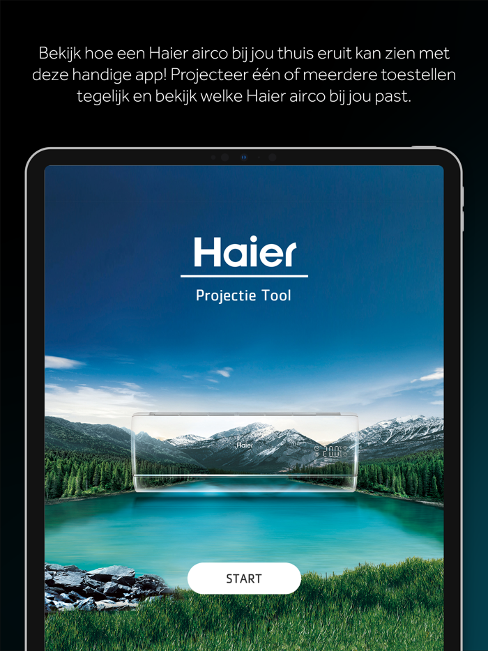 Haier Airco Projectie Tool