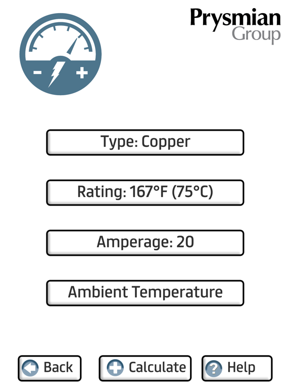 Screenshot #6 pour Prysmian Group Conductor Amps