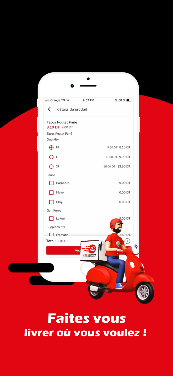 Atef Delivery Customer