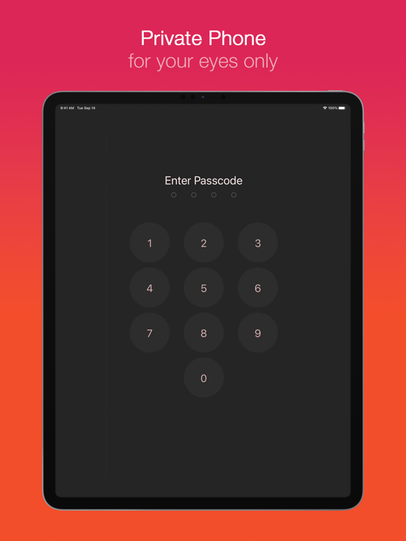 Second Line Calling/Texting iPad screenshot 5 - Social Networking app