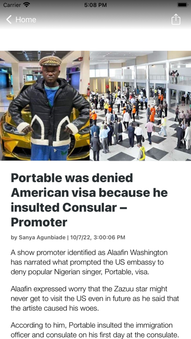 Nigeria News & Newspapers Screenshot