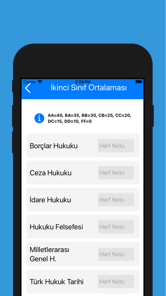 #5. İÜHF Ortalama Hesapla (iOS) 由: Ufuk Sahin