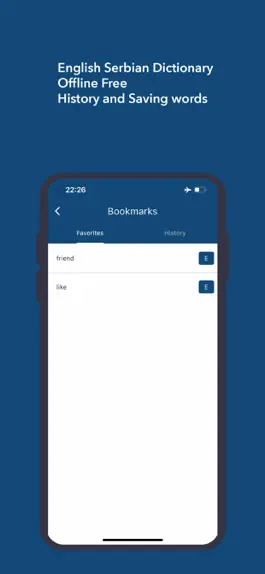 Game screenshot Dictionary English Serbian apk