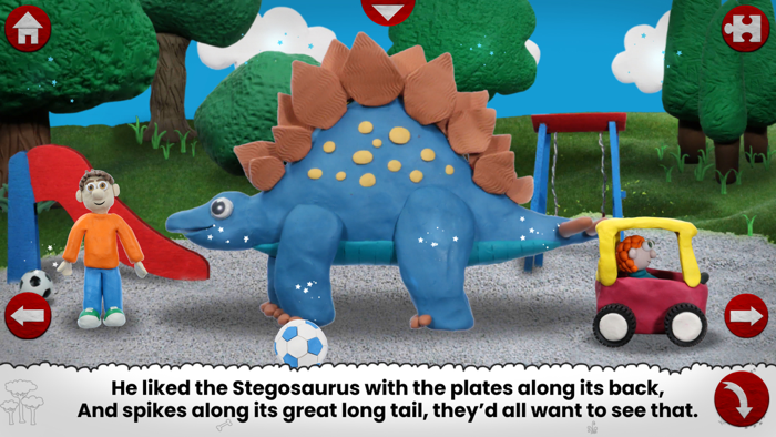 Dinosaur for Show and Tell Lite