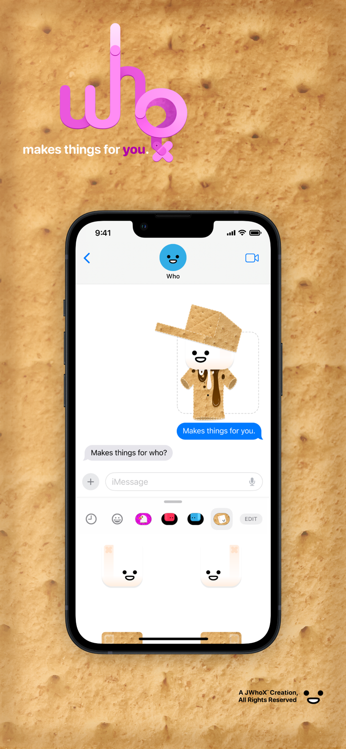 JWhoX GET SmorZcode Sticker