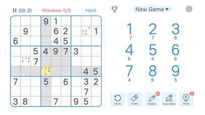 Landscape Sudoku - Big Number Screenshot