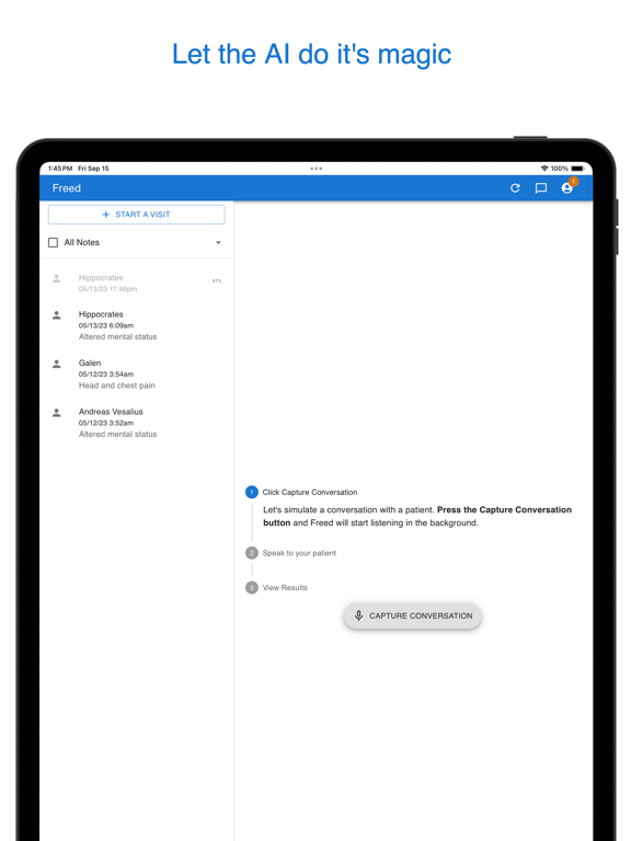 Freed AI Medical Scribeのおすすめ画像3