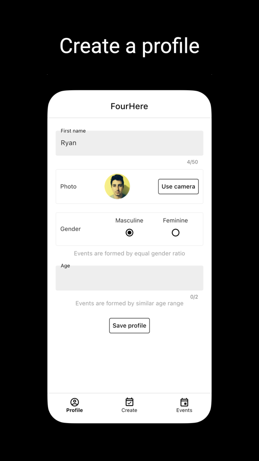 #3. FourHere (iOS) Podle: Timothy Montague