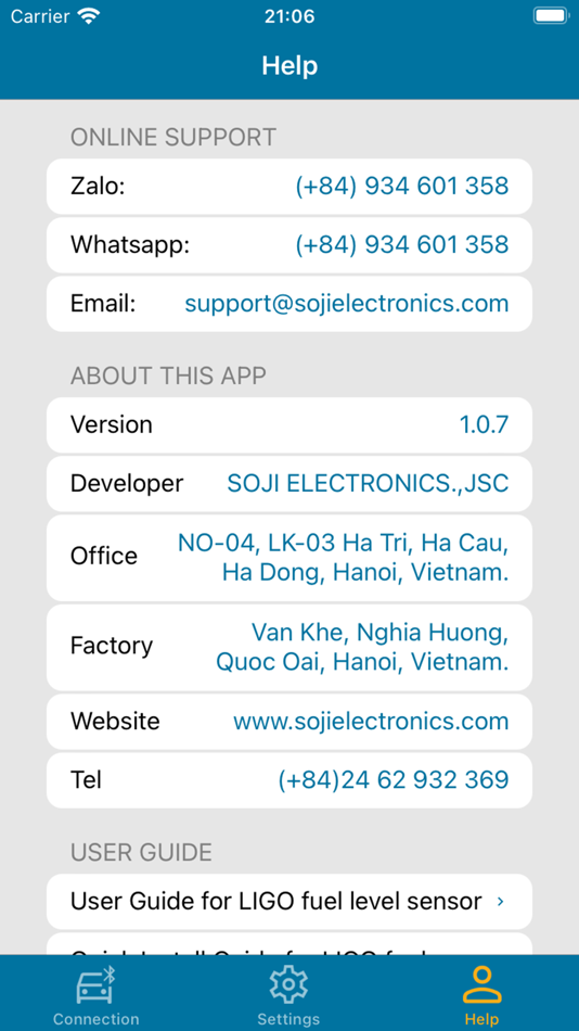 #3. LIGO BLE Configurator (iOS) 来自: SOJI ELECTRONICS JOINT STOCK COMPANY