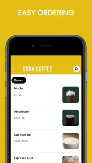 Sona Coffee iPhone Screenshot 4