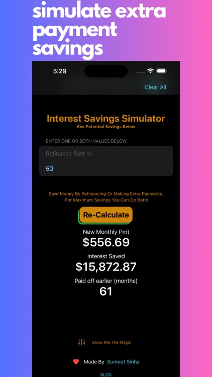 Mortgage Refinance Calculator screenshot-7